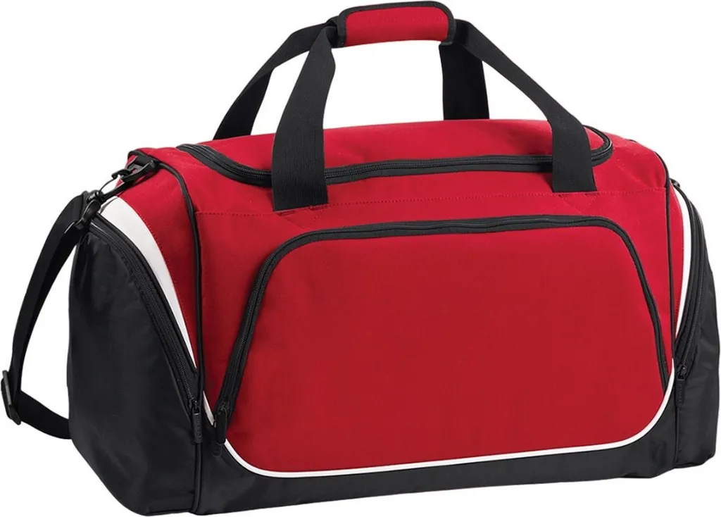 Quadra PC6278 Sac Pro Team : Grande Capacité, Rouge Noir Blanc Robuste