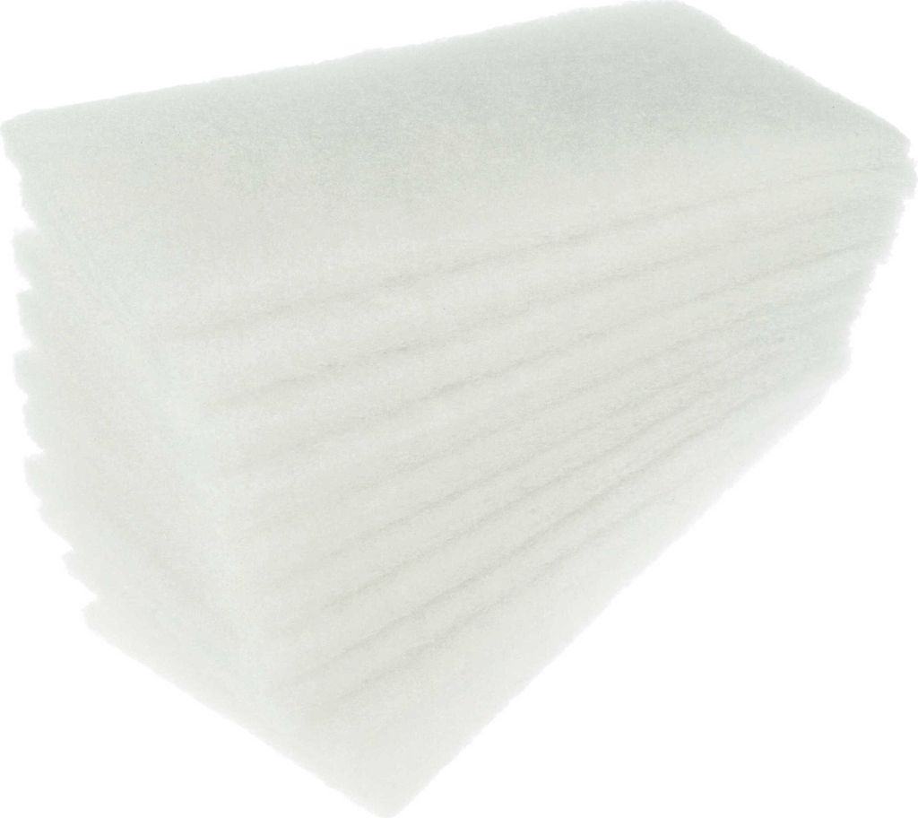 vhbw 10x Luftfilter G3 Ersatz für Zehnder 990320030 für Lüfter, Badlüfter, Ventilator, Lüftungsgerät - Weiß