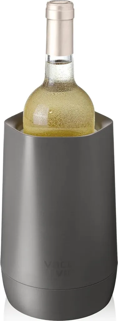 Refrigeratore Vino Vacu Vin Hexo Graphite - Design Moderno 2-in-1 - 1
