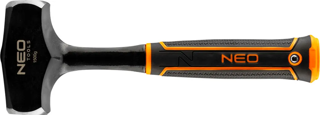 Masse de tailleur de pierre 1500g avec manche bi-matière ergonomique