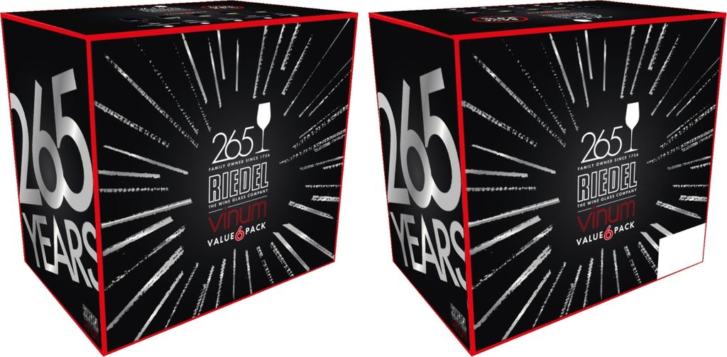 Riedel Weinglas Campagne Wine Verre À Vin de Champagne 6er Set 7416/68-265