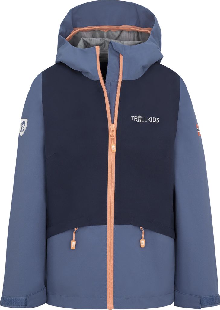 Trollkids Girls Gjende Jacket Mädchen Jacke Blau 521-184 Grösse 128
