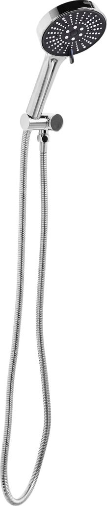 BELIANI Duschkopf mit Brauseschlauch Silber ABS Edelstahl 6 Strahlarten Modern Klassisch Handbrause Set für Badezimmer Dusche