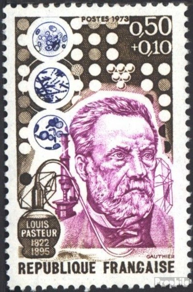 Briefmarken Frankreich 1973 Mi 1848 (kompl.Ausg.) postfrisch Pasteur