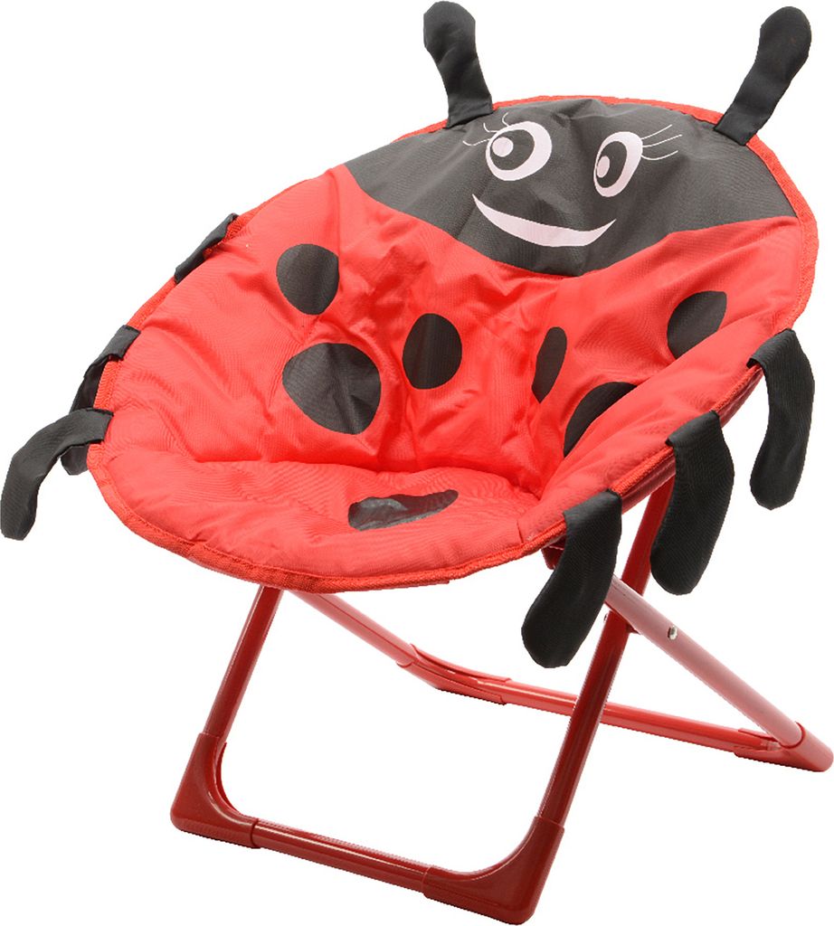Klappbarer Gartenstuhl für Kinder Marienkäfer 52 cm Produktbild 