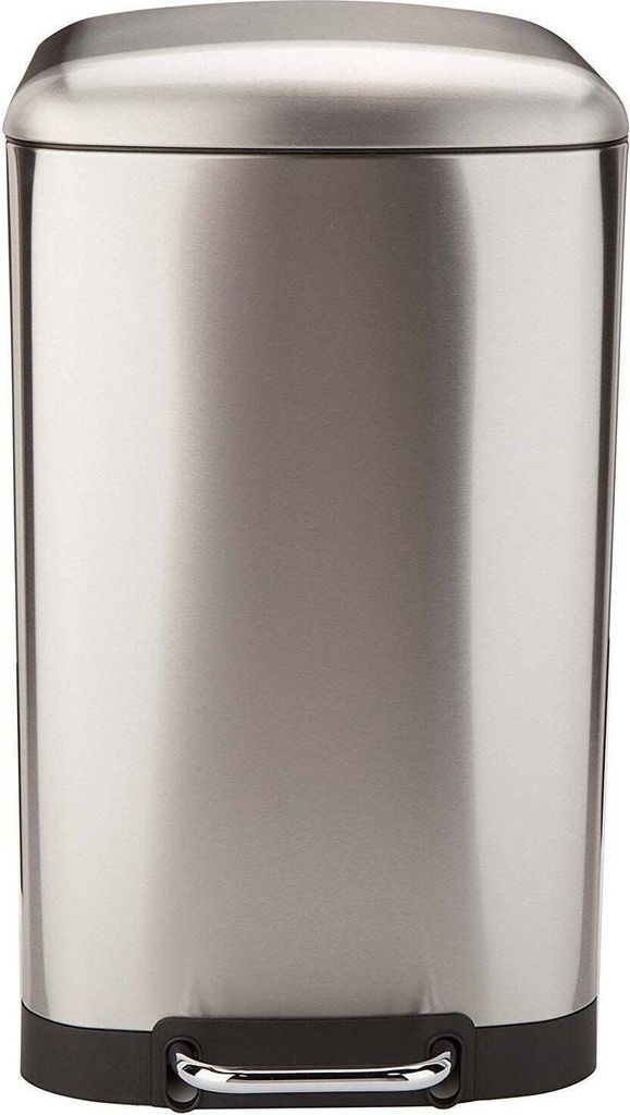 40l treteimer aus edelstahl Kitchen move BAT-97249 Produktbild 