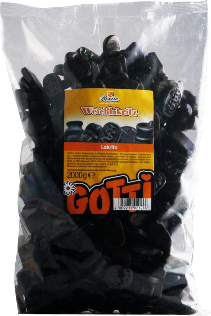 Rexim Weichlakritz 2kg Produktbild 