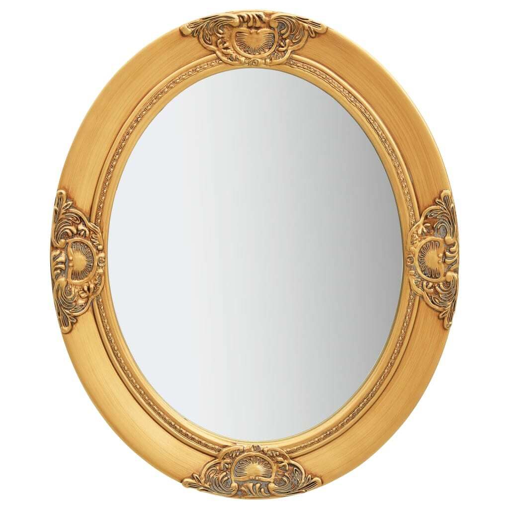 Vidaxl Lustro ścienne Barockstil 50x60 cm Goldfarbe Zdjęcie produktu 