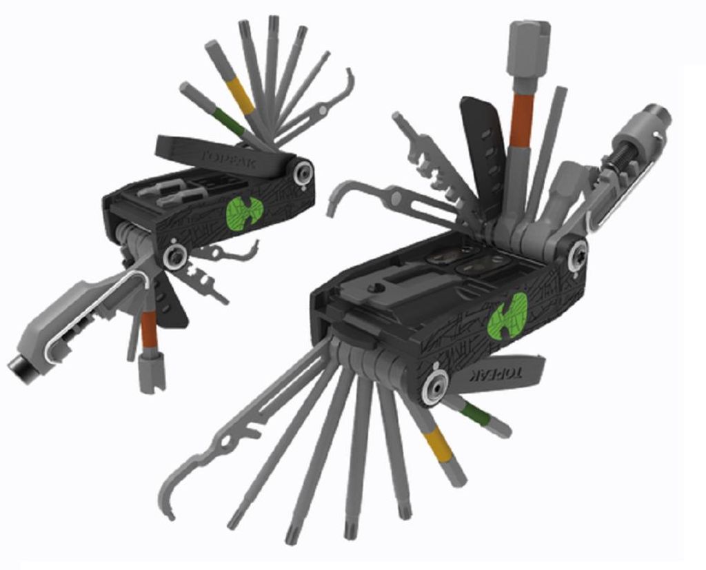 Topeak Alien X Multitool, 34 Funktionen, Fahrrad Reparatur Werkzeug