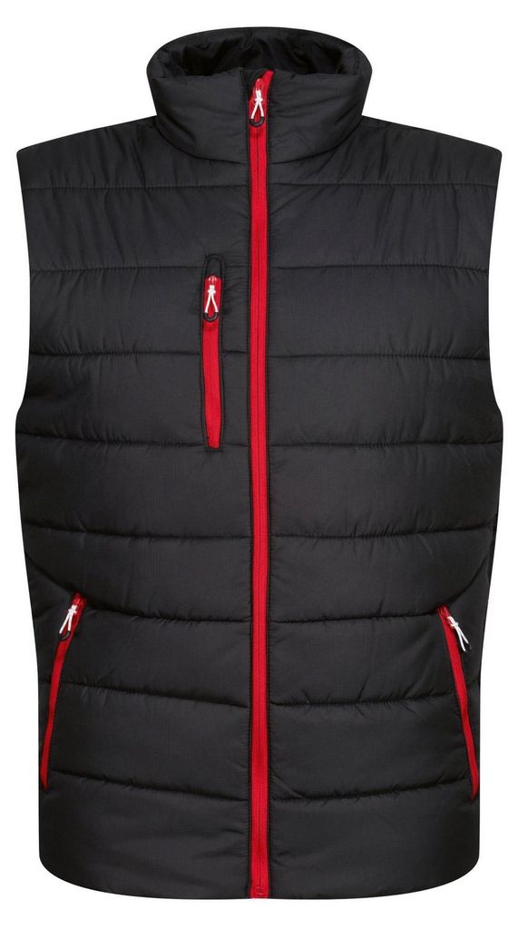 Regatta - "Navigate" Weste für Herren FK2904 (S) (Schwarz/Rot)