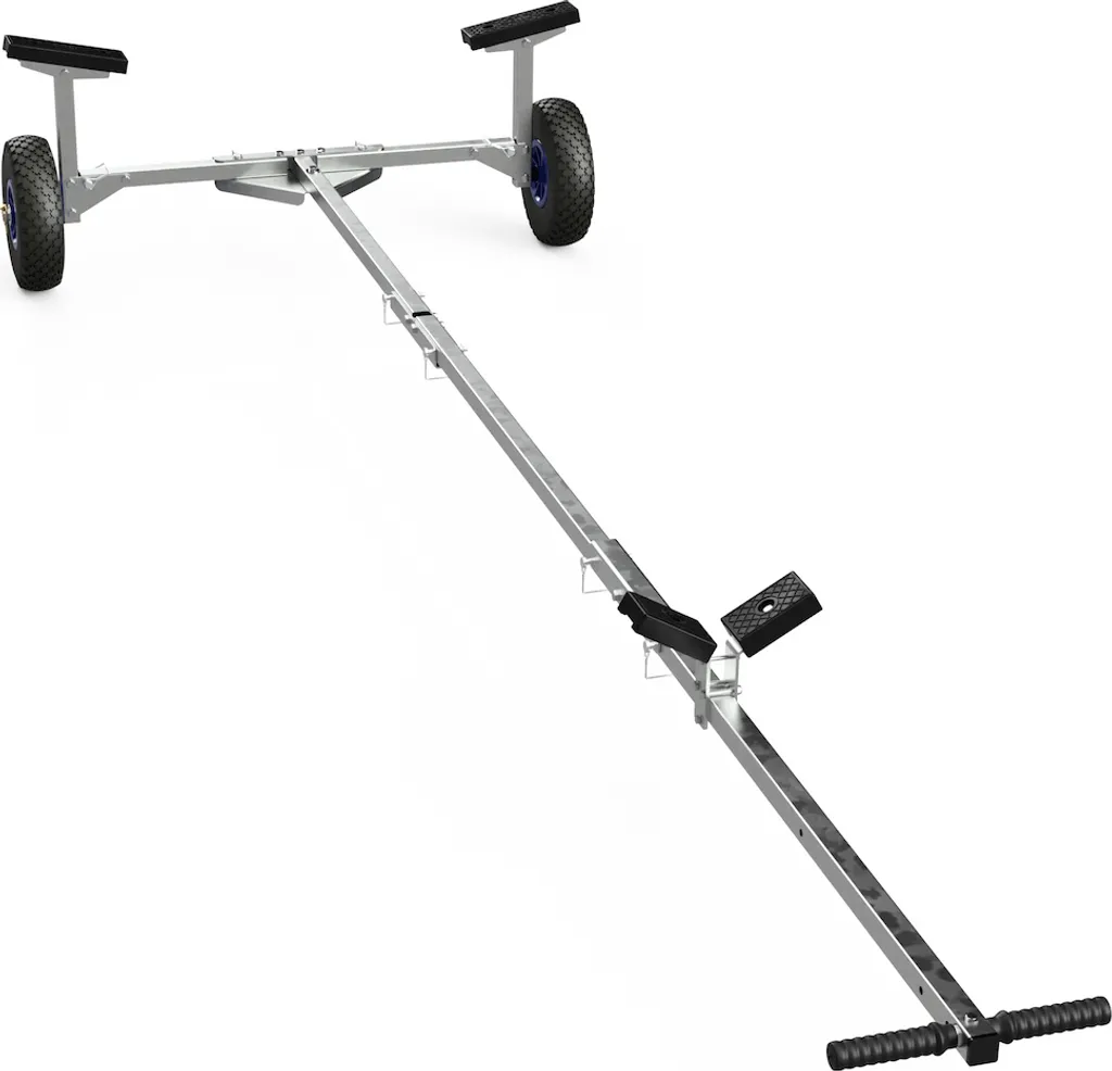 Chariot de mise à l'eau SUPROD TR260-B pliable avec roues increvables