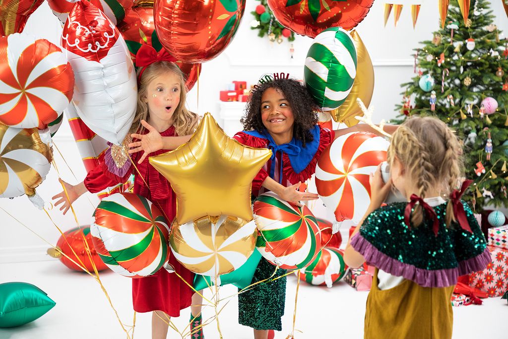 Fóliový balón hviezda 40cm zlatý Obrázok produktu 