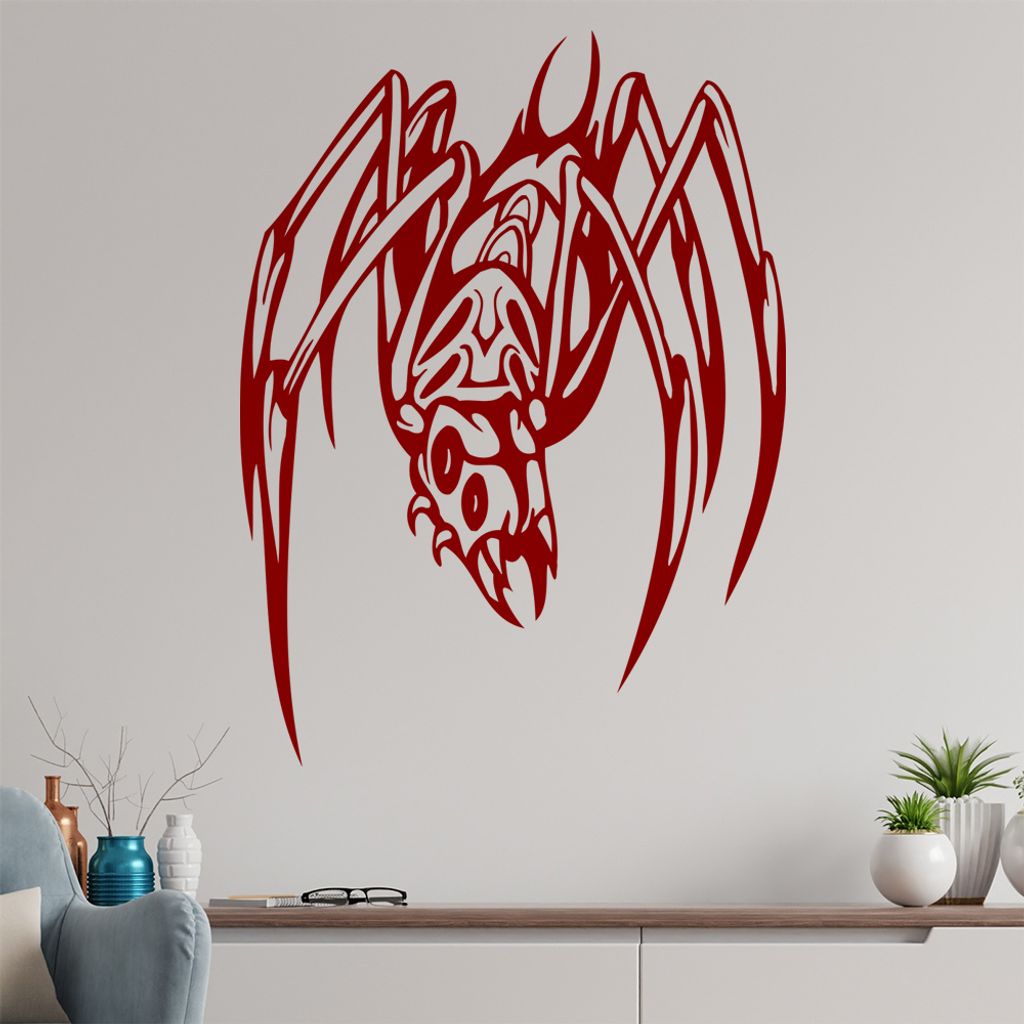 Killer Insekt Wandtattoo in 6 Größen - Wandaufkleber Wall Sticker - Dekoration, Küche, Wohnzimmer, Schlafzimmer, Badezimmer