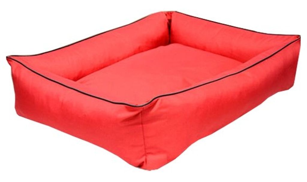Best For Pets Rot Hundebett 140x100cm mit Qualität Grande