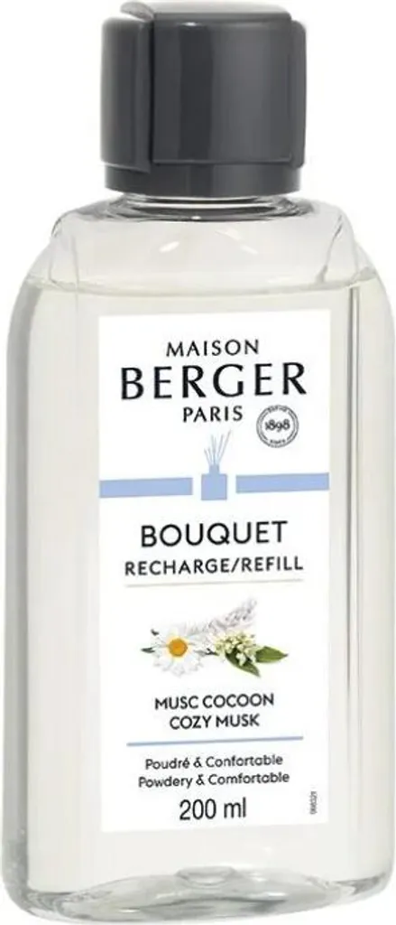 Recharge pour Diffuseur Musc 200 ml - Senteur Longue Durée et Pure