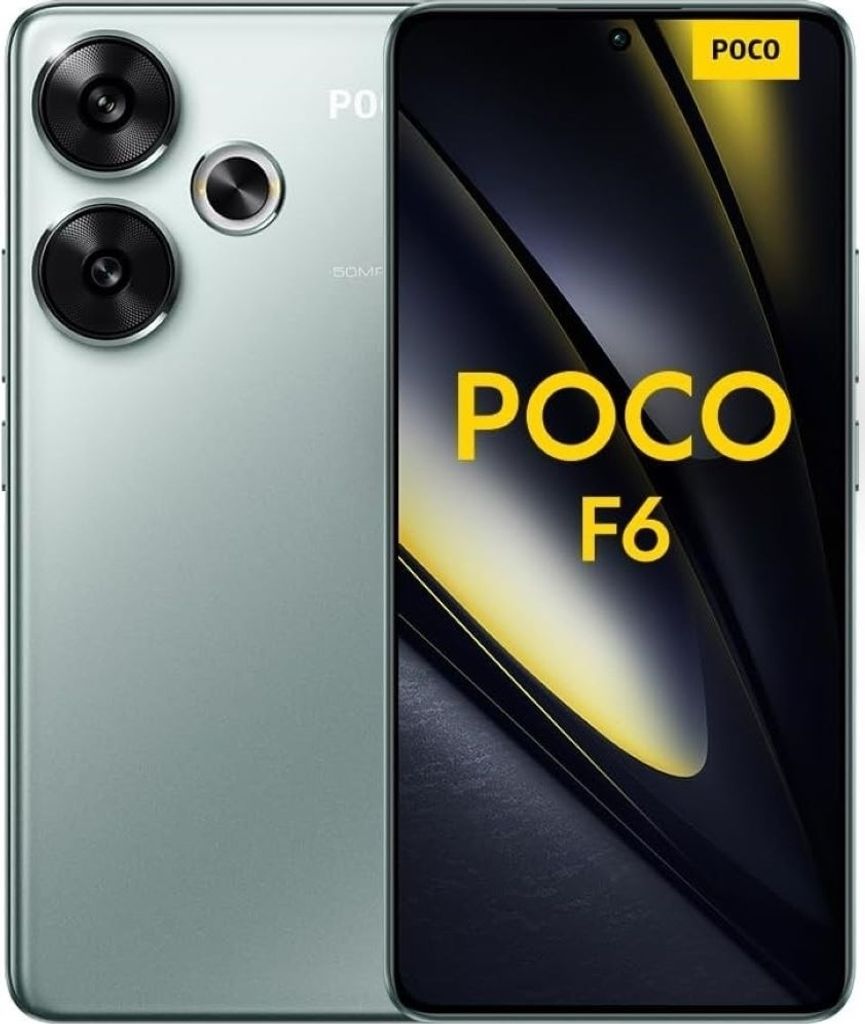 Xiaomi Poco F6 5G 8GB RAM 256GB  Dual Sim Grün EU Produktbild 
