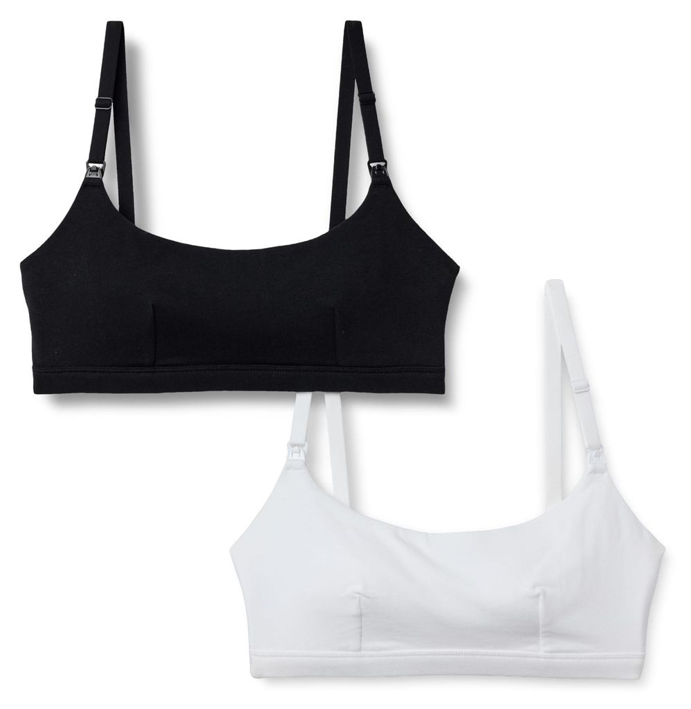 A. Essentials Damen Bequemer Still-BH Aus Baumwolljersey, Produktbild 