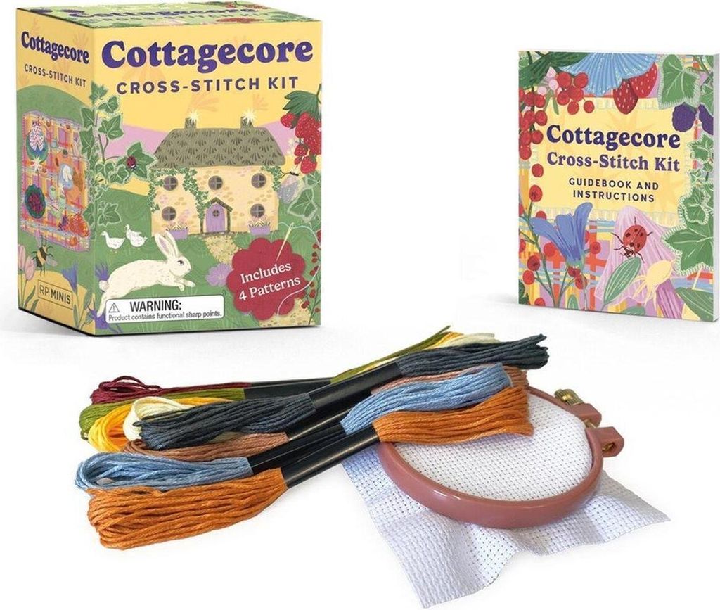 Cottagecore Cross-Stitch Kit