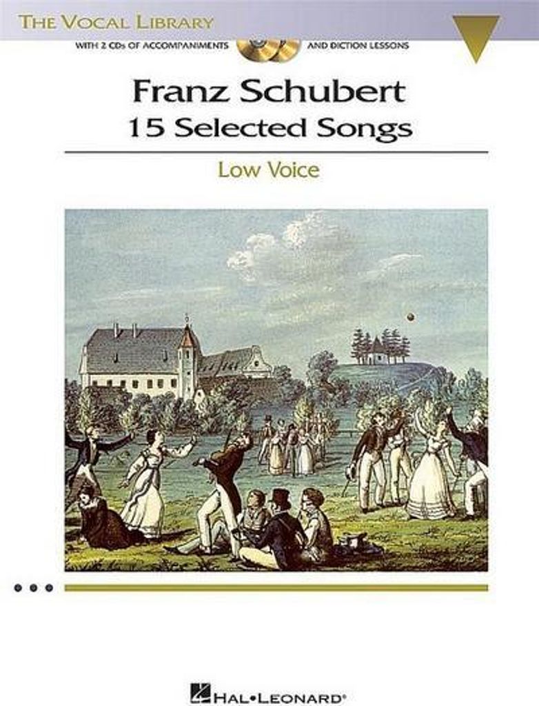 Franz Schubert - 15 Selected Songs (Low Voice) Book/Online Produktbild 