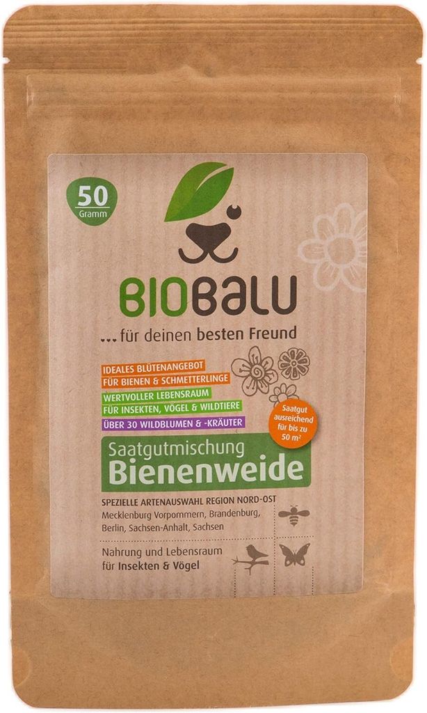 Biobalu Bienenweide - Blumenwiese Samen mehrjährig & Produktbild 