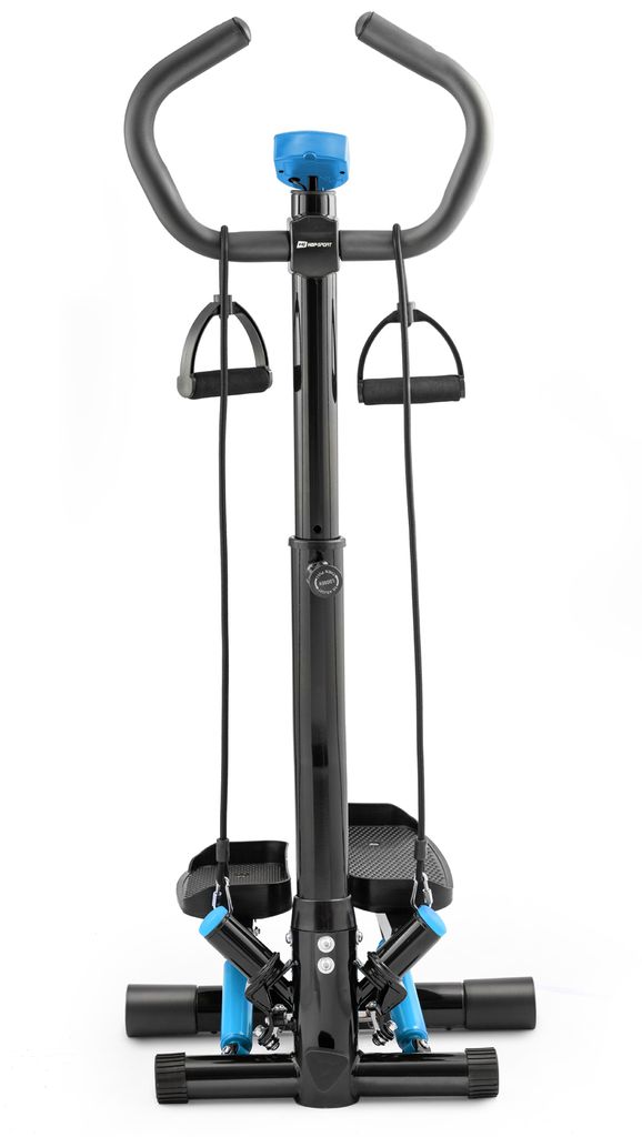 Swing Side Stepper verstellbare Pedalhöhe Mit Expander Fitnessbändern Computer 