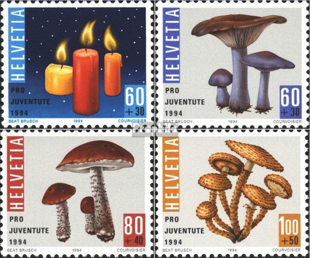 Briefmarken Schweiz 1994 Mi 1536-1539 (kompl.Ausgabe) postfrisch Pro Juventute