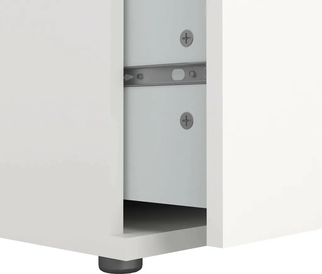 Commode NOVA Buffet Sideboard Blanc - Meuble de Rangement Design Épuré - 8