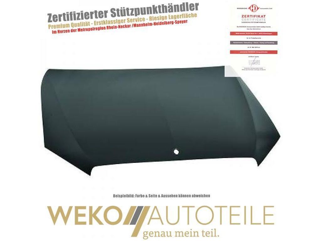 Motorhaube DIEDERICHS 1673000 für MERCEDES-BENZ