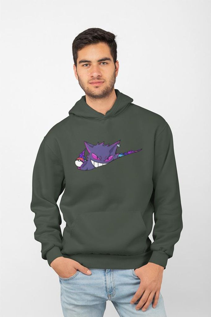 D&B Uni Hoodie AN00009 Pokemon Waldgrün-Größe 3XL