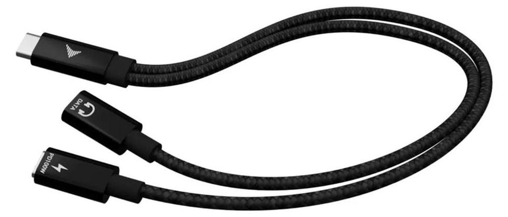 i-tec USB-C Cable Splitter Audio/Data + Power Delivery 100W Produktbild 