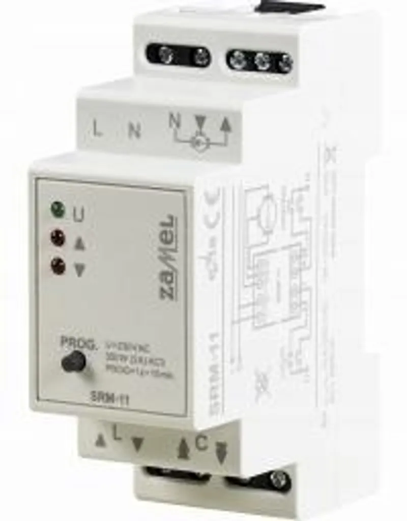 Commande de volets roulants SRM-11 Exta Zamel Modulaire 230V AC - 2