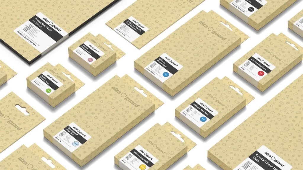 AlzaGuard Skinny Silicone Case für AirPods 1. und 2. Generation schwarz