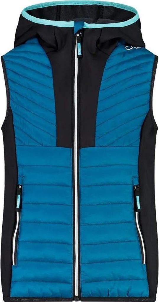Cmp Hybrid Fix Hood 32z3955 Weste Blau 14 Years Mädchen Blau 14 Years