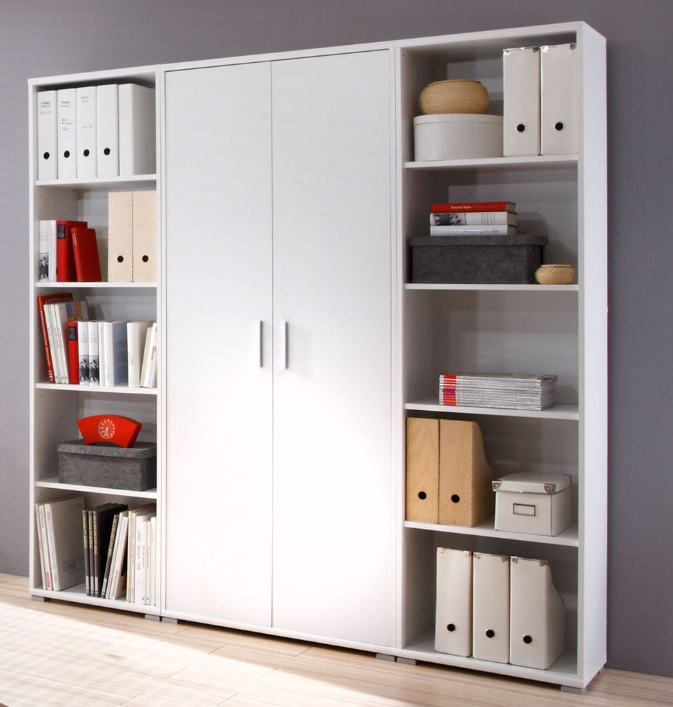 möbelando Regalwand Aktenschrank Büroschrank Schrankwand Produktbild 