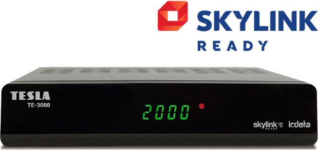 Satelitný prijímač TESLA TE-3000 HDi-SKYLINK READY Irdeto Obrázok produktu 8