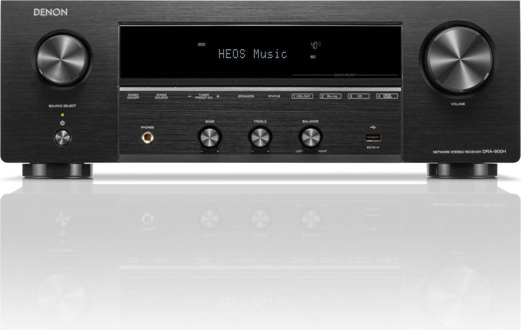 Denon DRA-900H, 100 W, 2.2 kan., Stereo, 145 W, RCA, 220 W Zdjęcie produktu 
