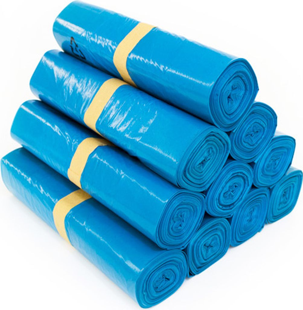 200 x Müllsäcken und Abfallsäcken 240 Liter - BLAU aus Produktbild 4