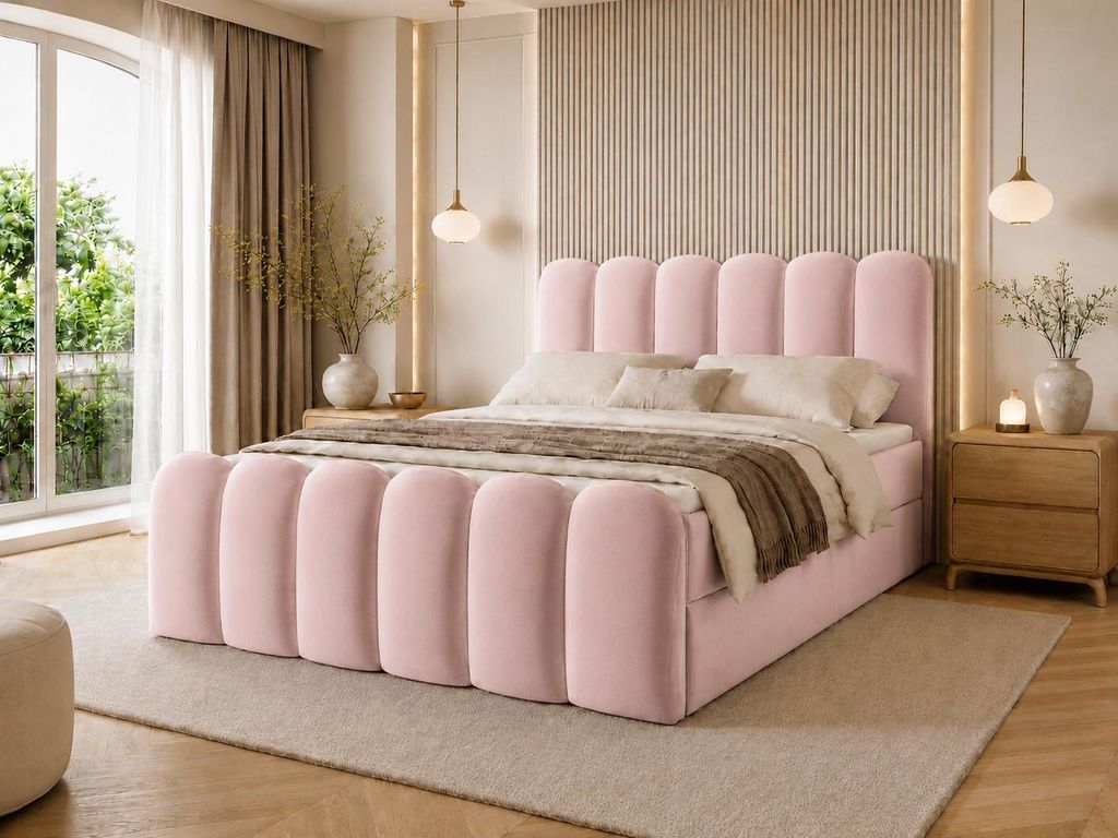 Emlar Boxspringbett CUDDLE 140x200 - Komplett-Set mit Produktbild 