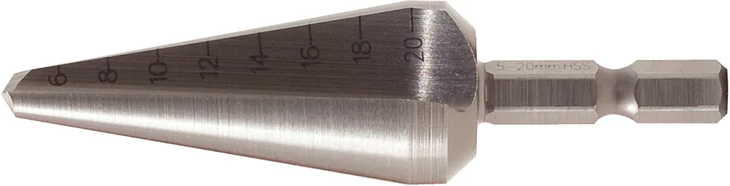 Foret à peler KS Tools Ø 5-22mm en Acier HSS : Découpe Propre et Sans Bavure