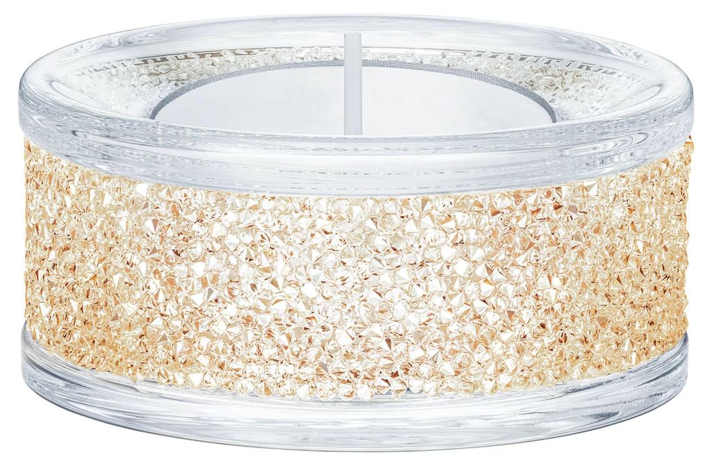 Swarovski Shimmer Teelicht gold 5428724 Produktbild 