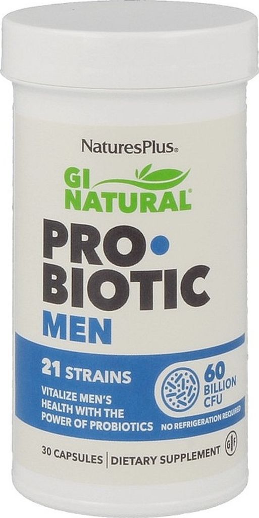 Natures Plus GI Natural ProBiotic Men – 30 Kapseln