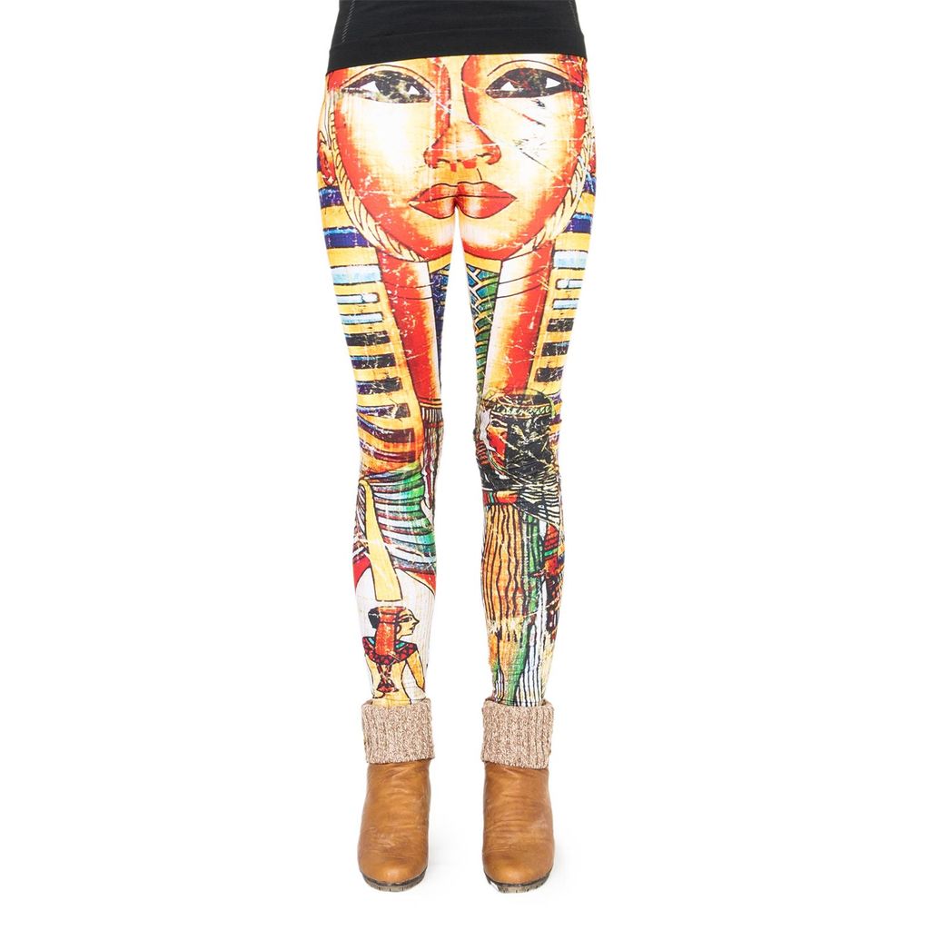 cosey - bedruckte bunte Leggins (Einheitsgröße) - Design Produktbild 