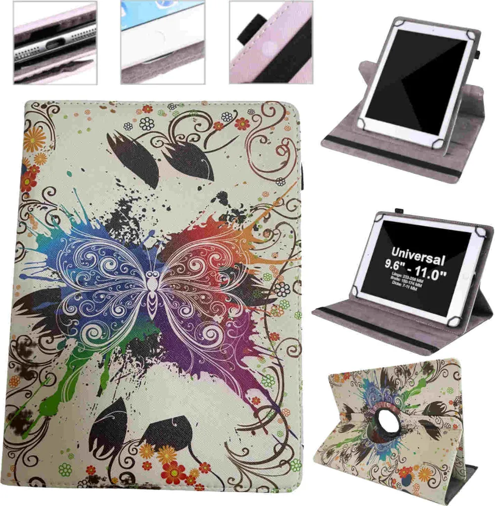 Samsung Tab A8 2021 Case 360 Gradi Pelle Motivo 25 Tablet Cover