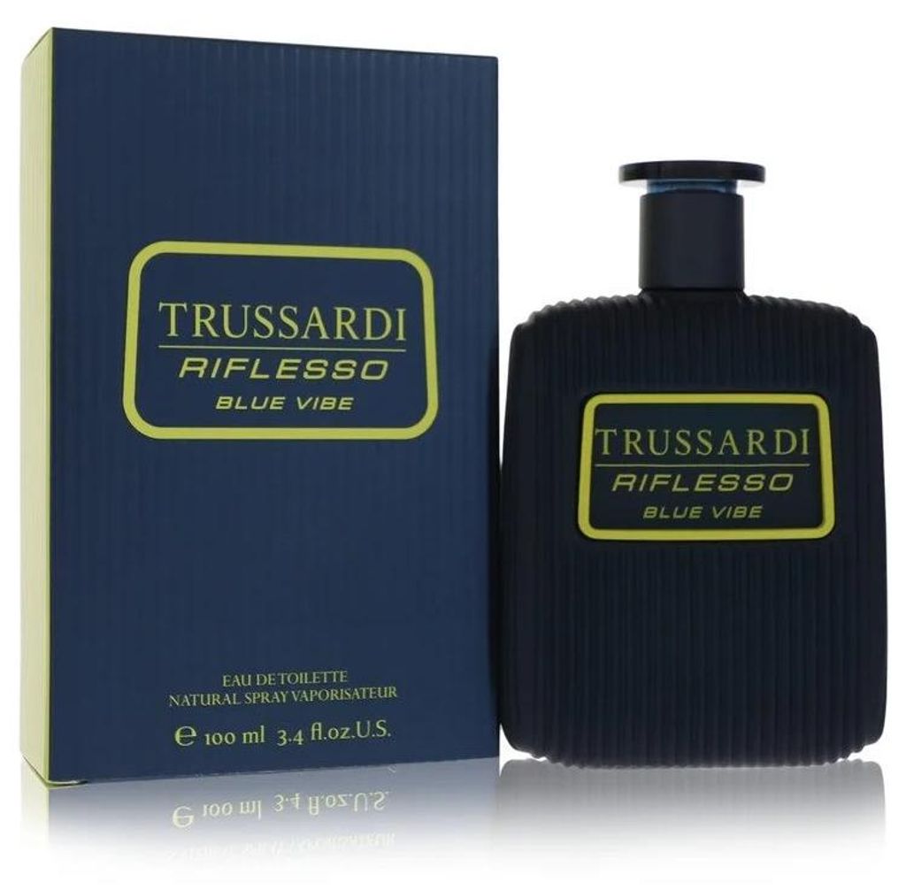 Trussardi Trussardi Riflesso Blue Vibe Eau de Toilette 100 Productafbeelding 