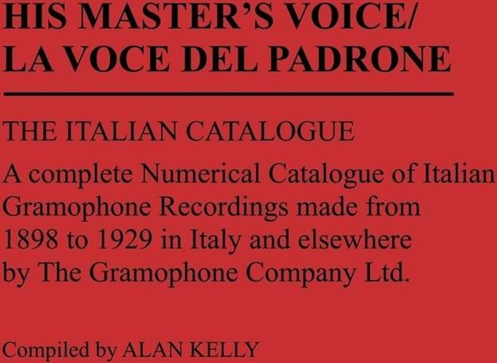 His Master's Voice/La Voce Del Padrone