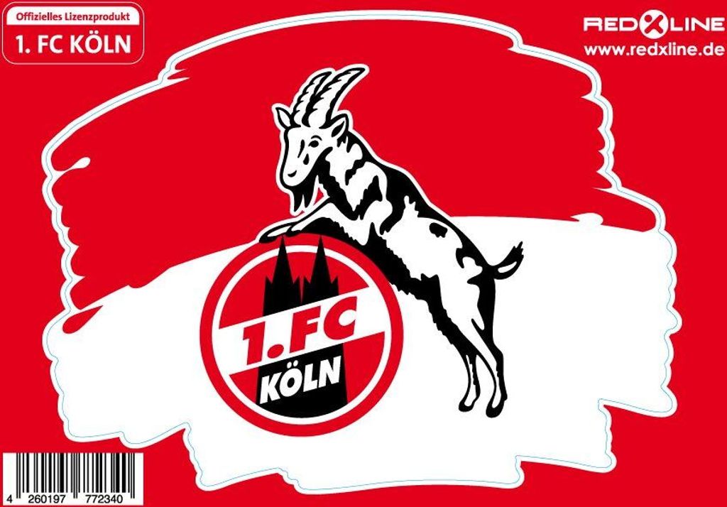 2 in 1 DUFT STICKER AUFKLEBER 1. FC KÖLN NEU