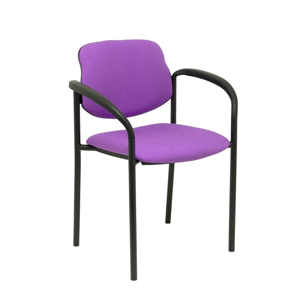 Chaise fixe ergonomique Villalgordo Bali Lilas pour éviter le mal de dos