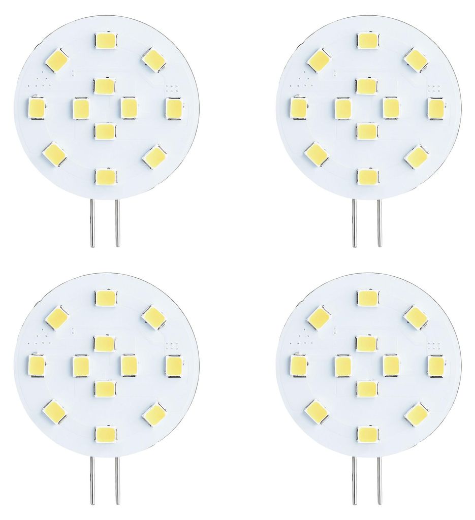 4x LED Lampe G4 warmweiß 3W / 20W 200lm GU4 Leuchtmittel Produktbild 