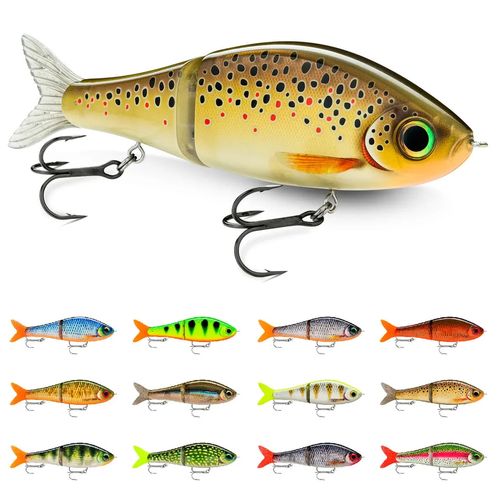 Leurre Brochet Difficile Rapala Super Shadow Rap Glide Déclencheur Attaques - 2
