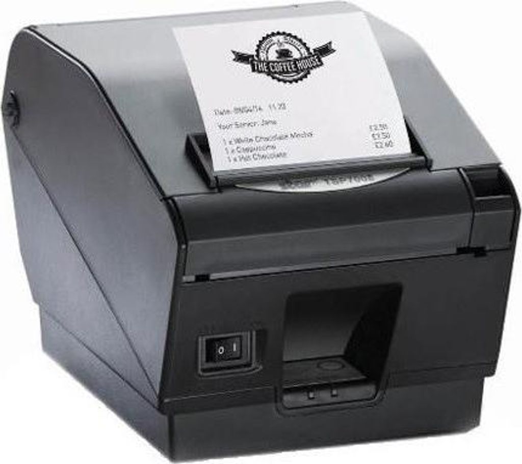 Star Micronics Star TSP 743IIU-24 Gry - Belegdrucker - zweifarbig (monochrom) - Thermopapier - Rolle (8,25 cm) - 203 x